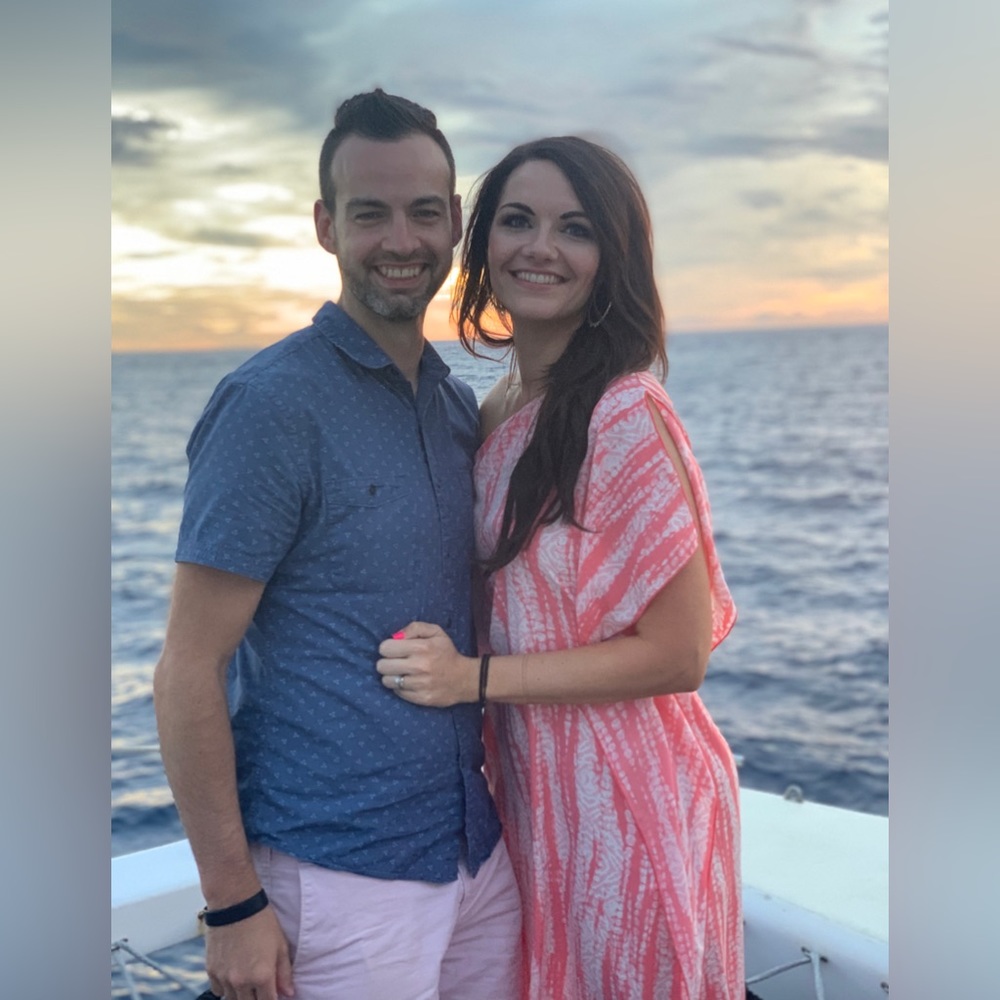 One shoulder vacation dress. Coral. Size Medium. Worn Once. Tyche brand